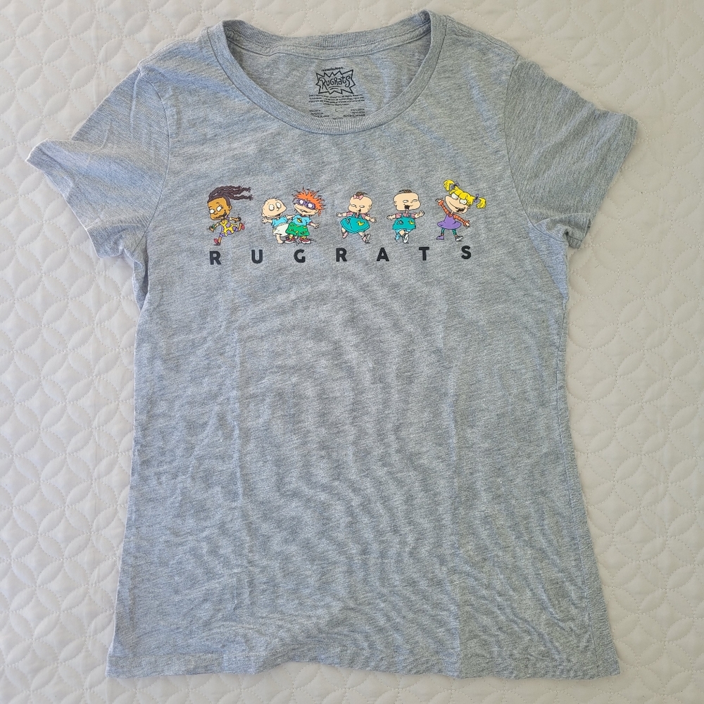 Grey Rugrats short-sleeve shirt size L
